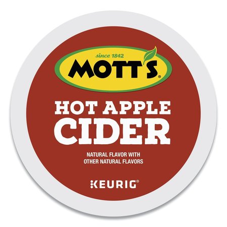 MOTTS Hot Apple Cider K-Cup Pods, 1 oz K-Cup Pod, PK24 PK 611247386040